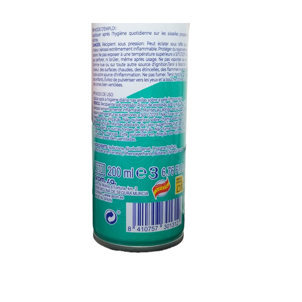 Desodorante para mujer Weiss Confort (200 ml / 6.8 fl oz) - Miniatura 3