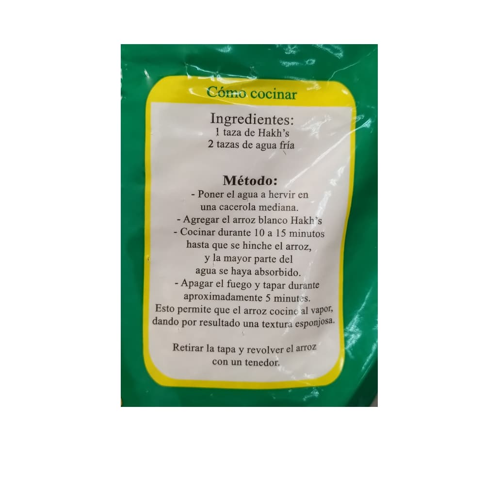 Arroz blanco premium de Guyana Hakh'Rice (1 kg / 2.2 lb) - Miniatura 3