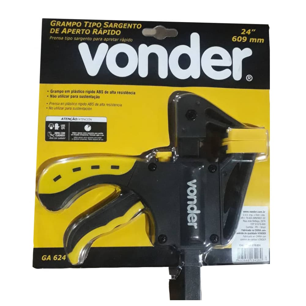 Abrazadera sargento 24" Vonder - Miniatura 3