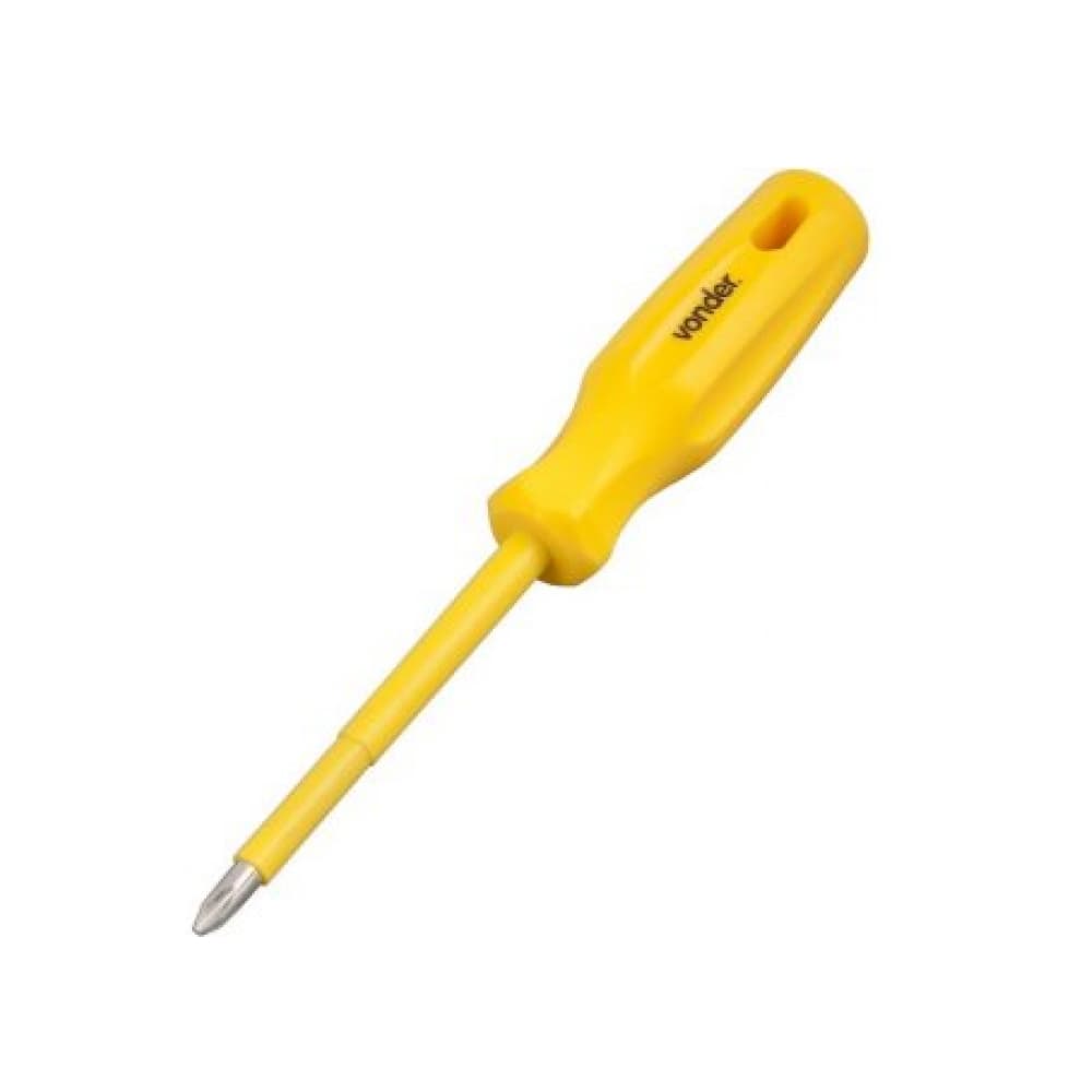 Destornillador de estria con mango aislante 3/16" x 6" Vonder - Miniatura 1