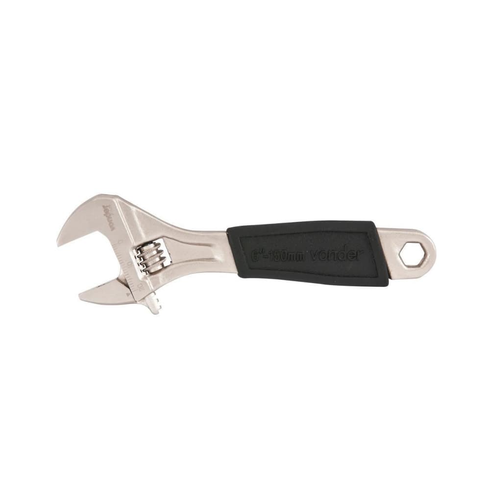 Llave niquelada ajustable 12" Vonder - Miniatura 1