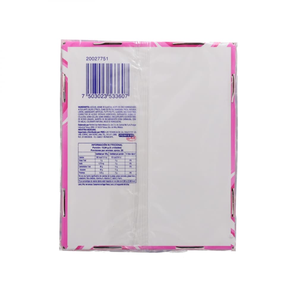 Caramelos masticables con sabor tutti frutti Mentos (406.56 g / 14.34 oz) - Miniatura 3