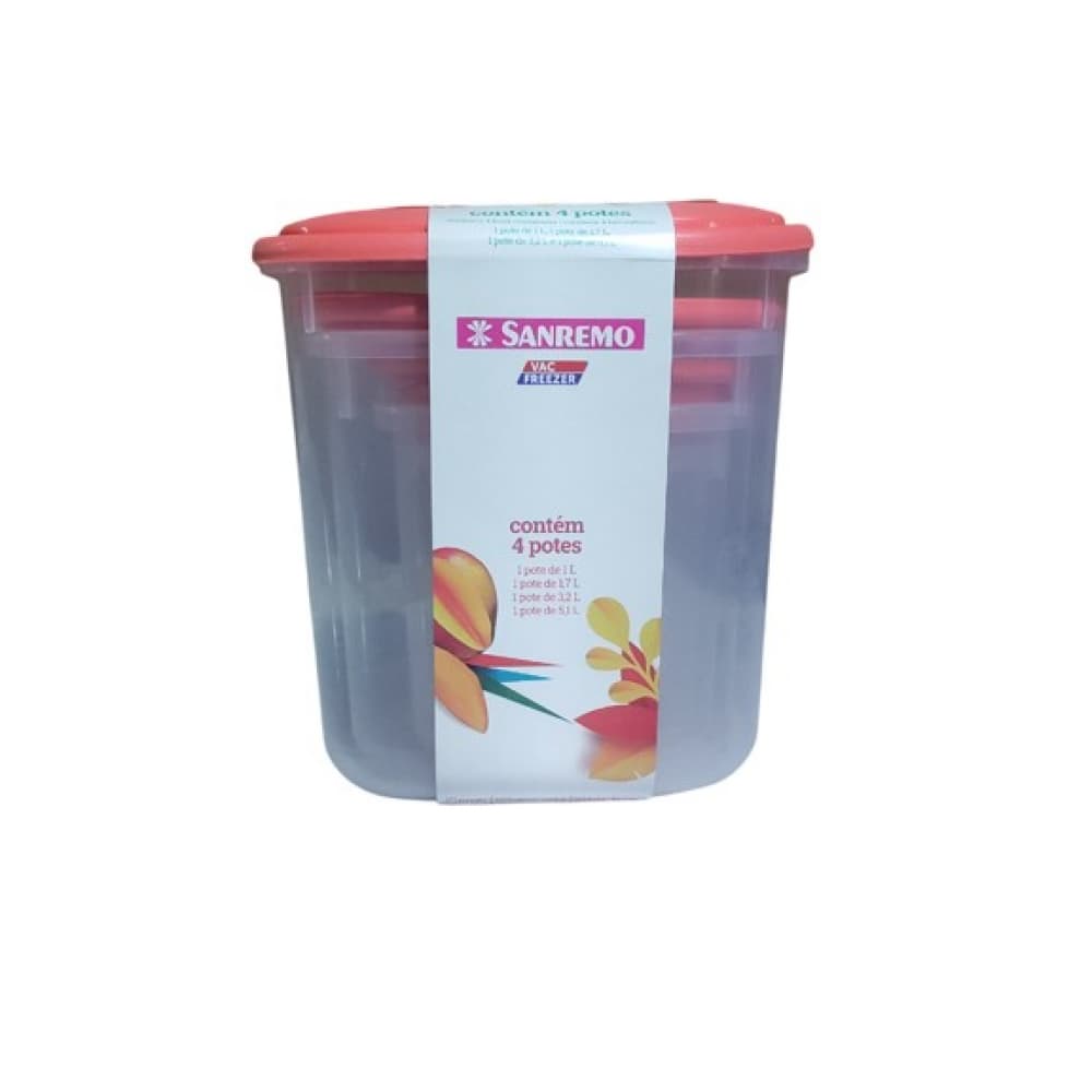 Contenedores plásticos de alimentos modelo SR485/2C Sanremo - Miniatura 1