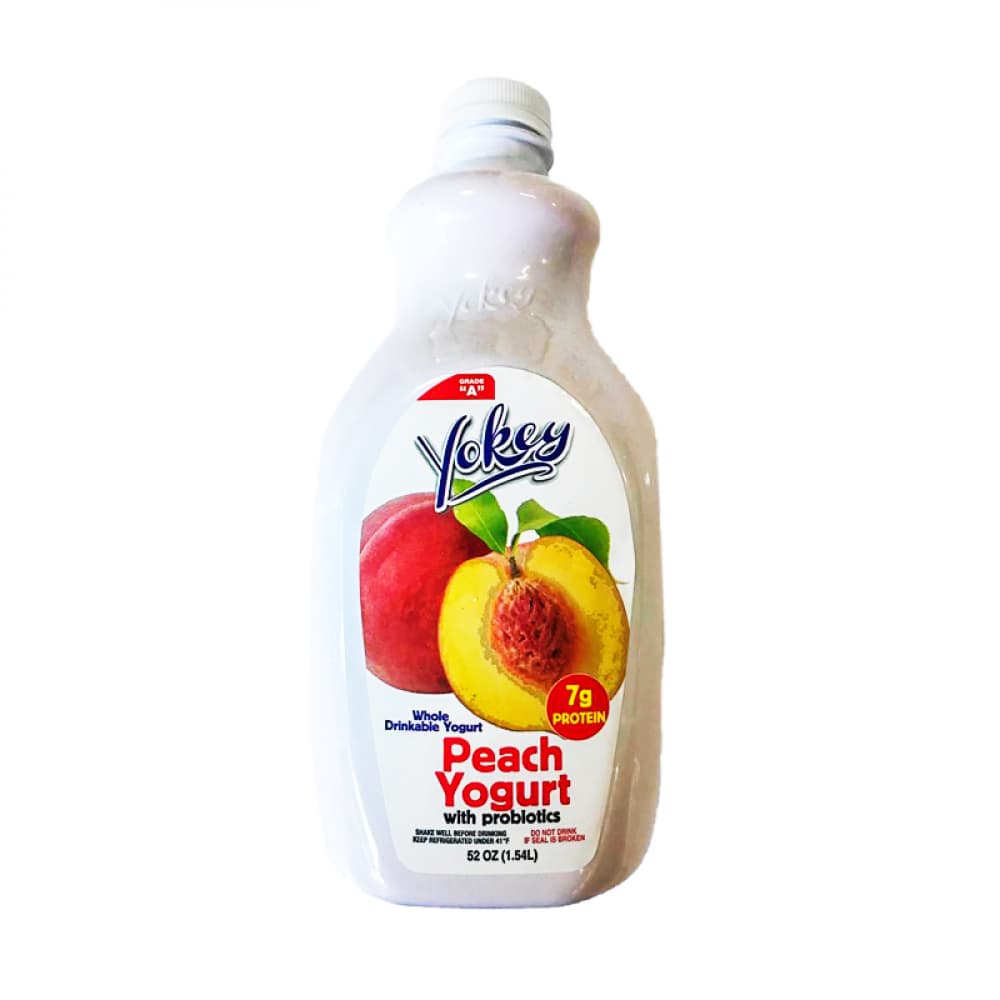 Yogurt de melocotón con probióticos Yokey (1.54 L) - Imagen 1