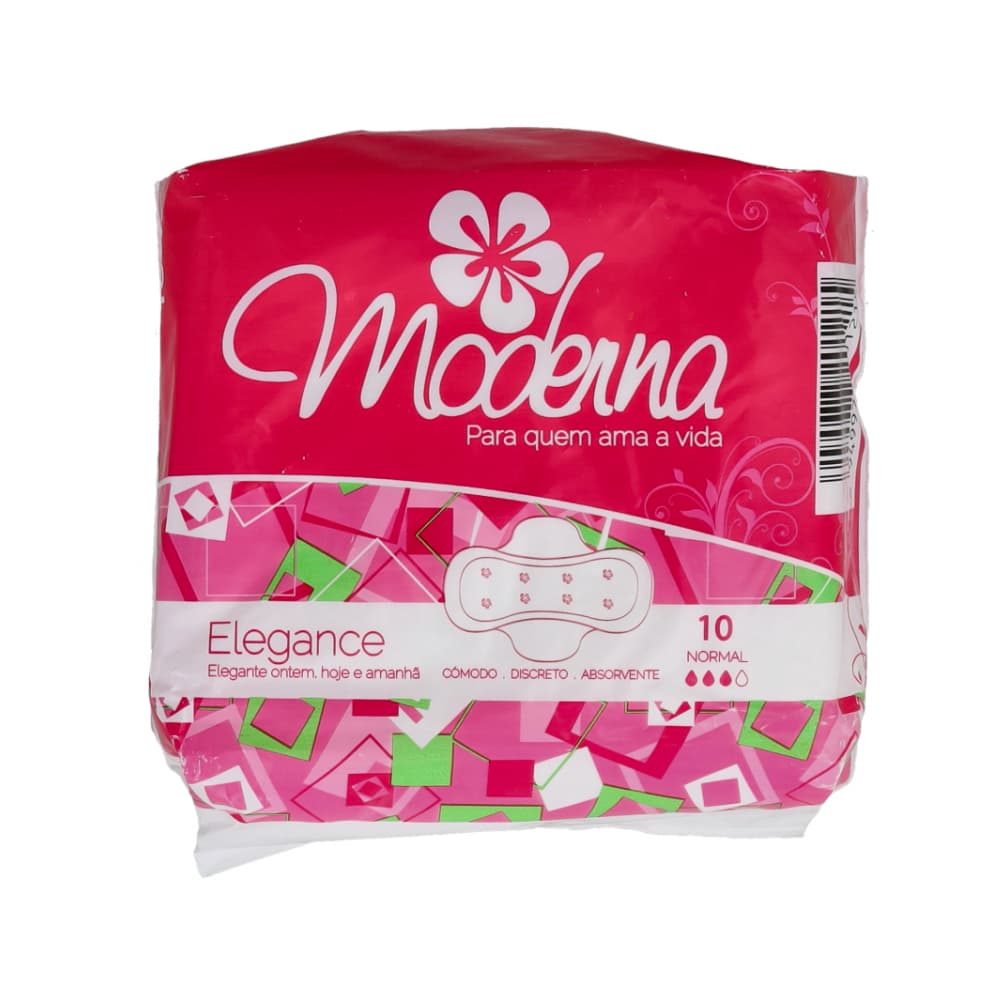 Almohadillas sanitarias absorbentes Modenna (10 U) - Imagen 1