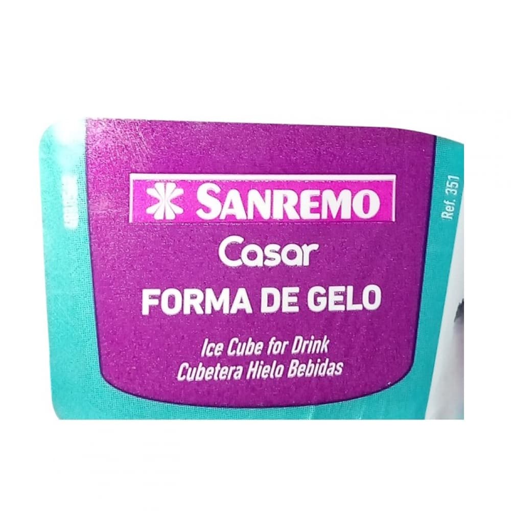 Bandeja blanca para cubitos de hielo Sanremo - Miniatura 3