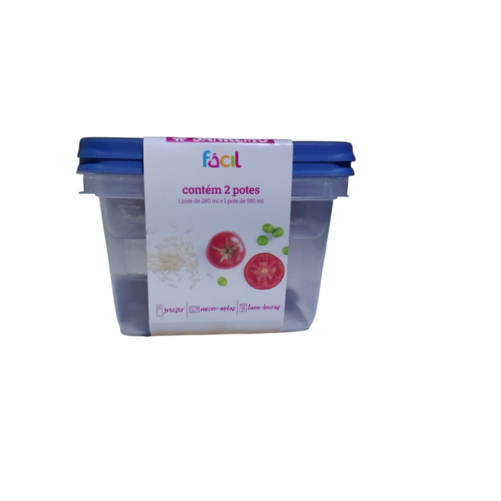 Conjunto de 2 pozuelos plásticos Sanremo - Miniatura 3