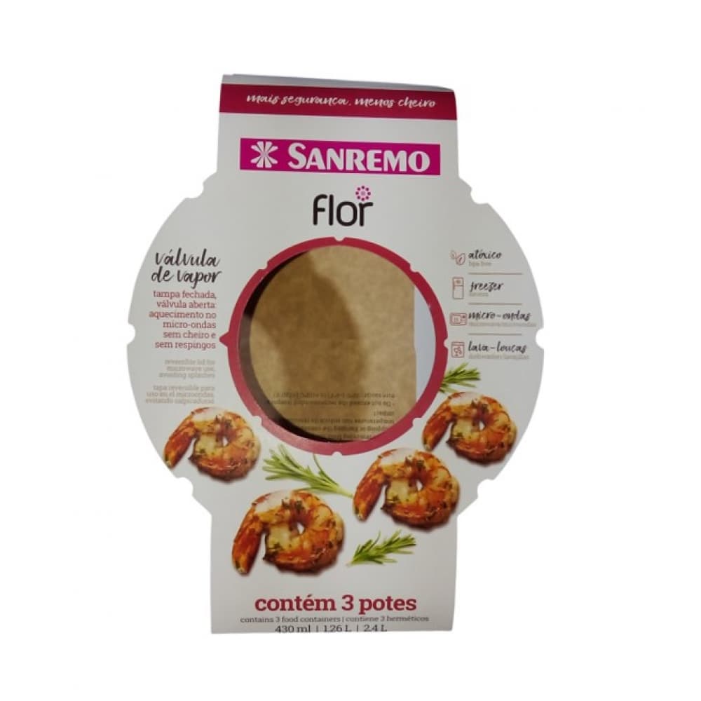 Conjunto de 3 pozuelos con válvula de vapor Sanremo - Miniatura 4