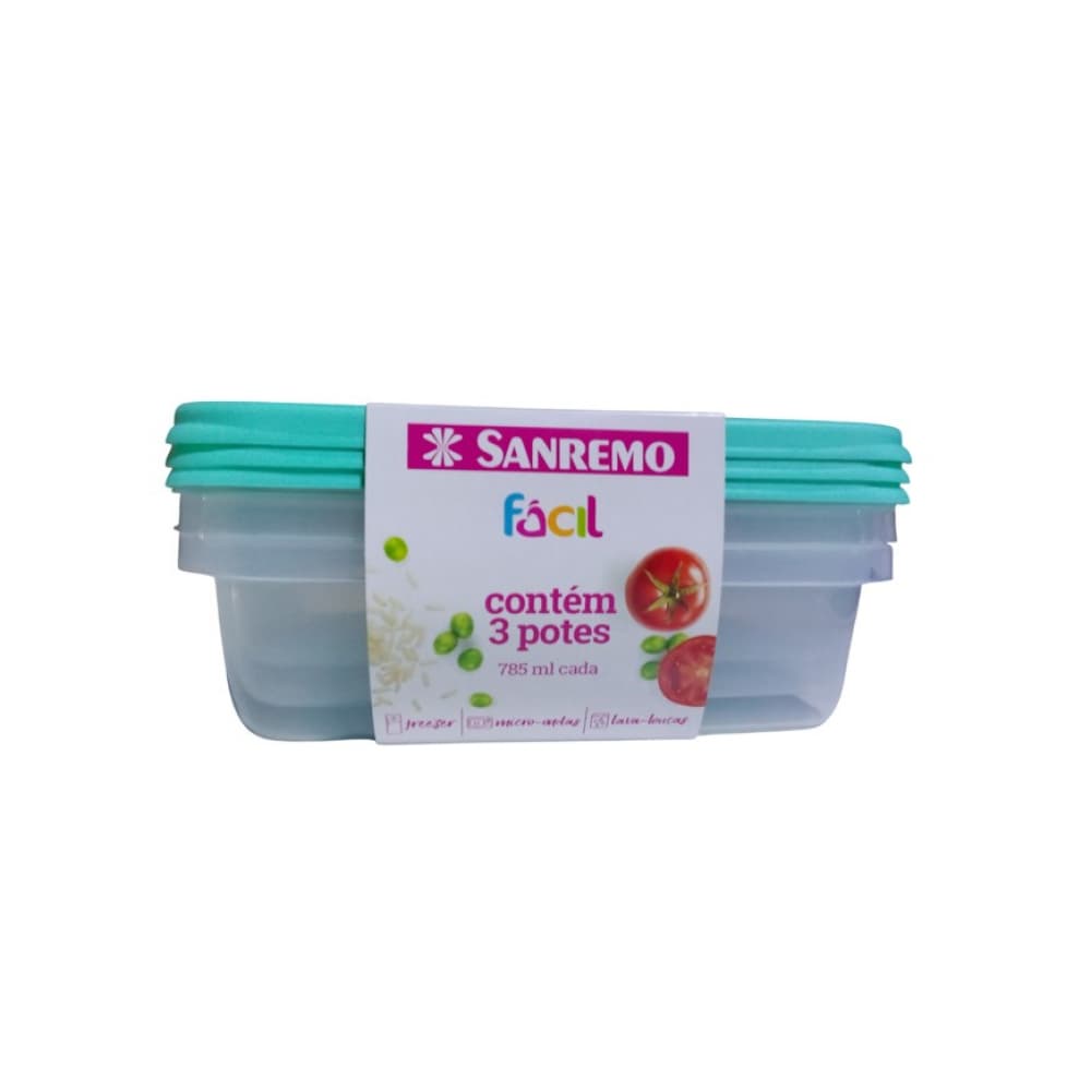 Pozuelos de plástico Sanremo (3 U) - Imagen 1