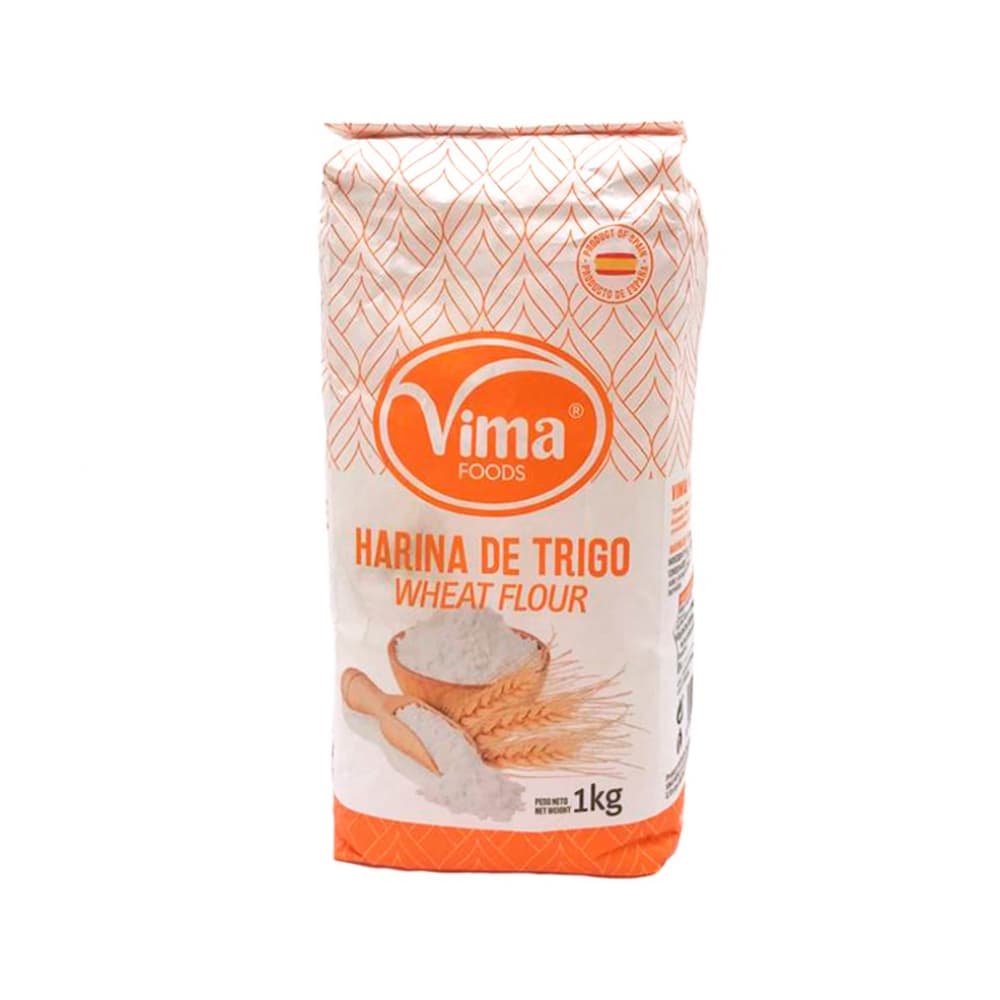 Harina de trigo Vima Foods (1 kg / 2.2 lb) - Imagen 1