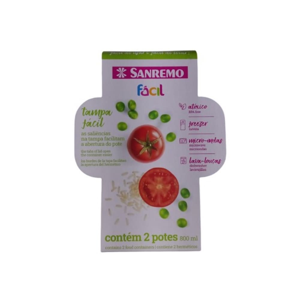 Juego de 2 pozuelos de comida hermético Sanremo - Miniatura 4