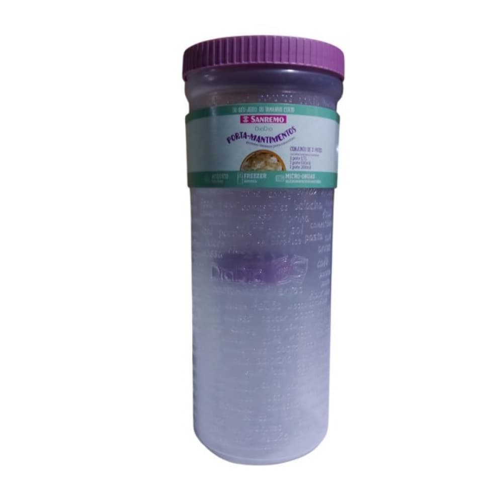 Juego de 3 envases de rosca hermético Sanremo - Imagen 1