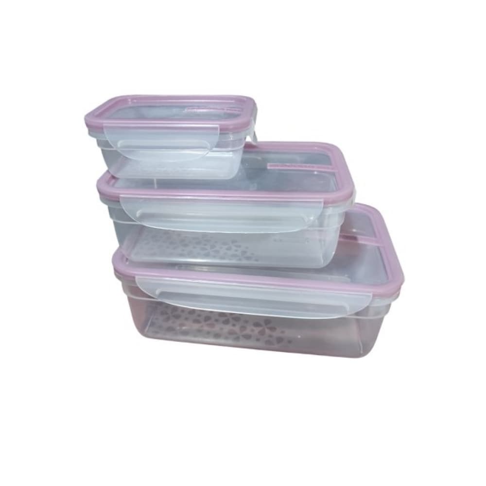 Juego de 3 pozuelo con trabas plásticas Sanremo - Miniatura 2