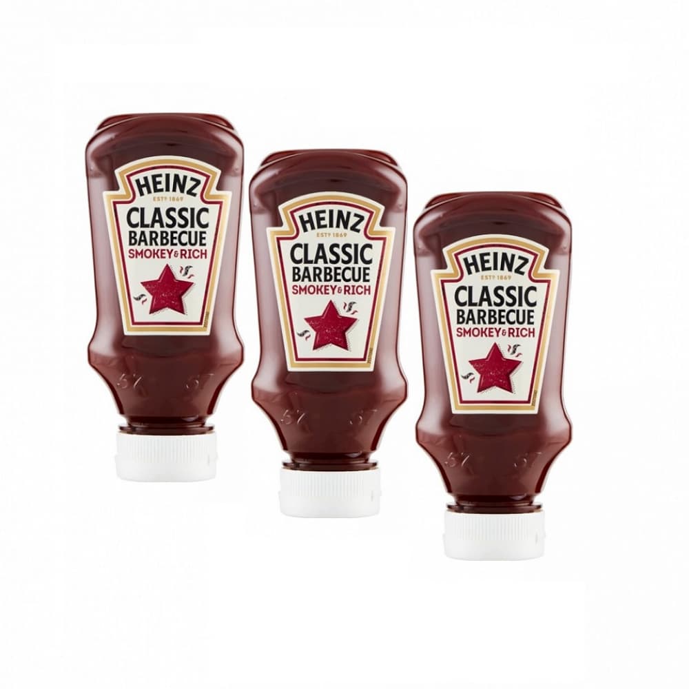 Salsa barbacoa clásica Heinz (3 x 260 g / 9.18 oz) - Imagen 1