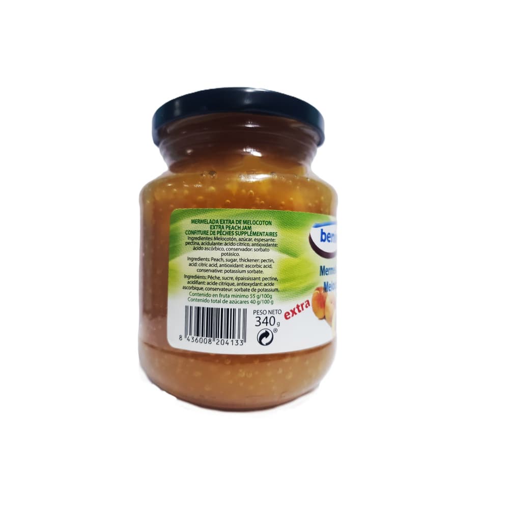 Mermelada extra de Melocotón Benimar (340 g / 11.9 oz) - Miniatura 3