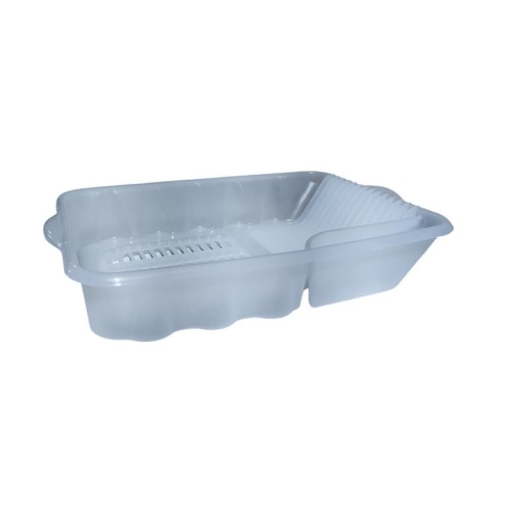 Escurreplatos de plástico con porta cubierto Sanremo - Imagen 1