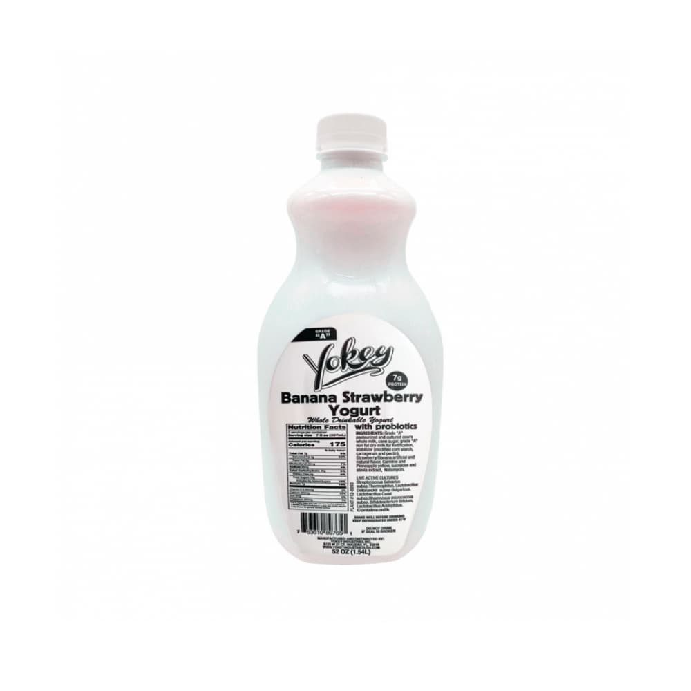 Yogurt de plátano y fresa con probióticos Yokey (1.54 L) - Miniatura 3