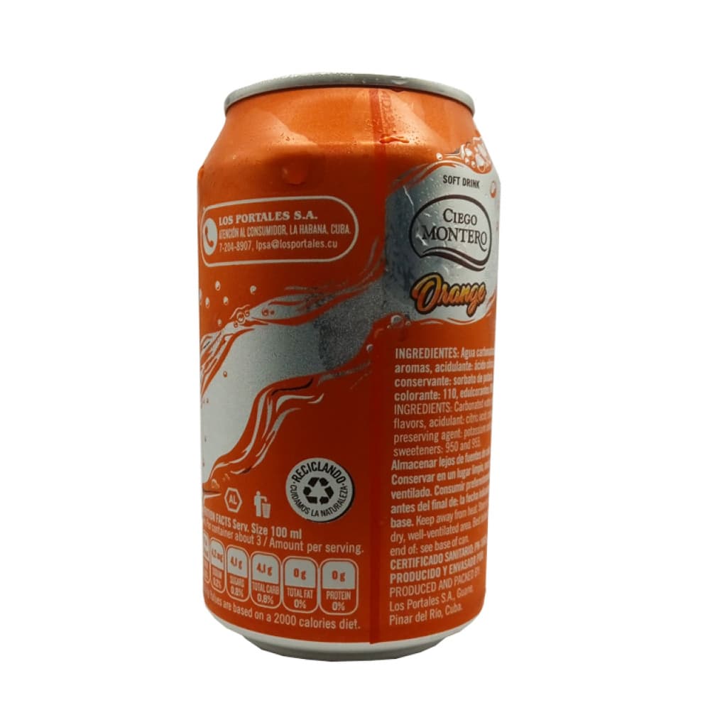 Refresco sabor naranja Ciego Montero (355 ml) - Miniatura 2
