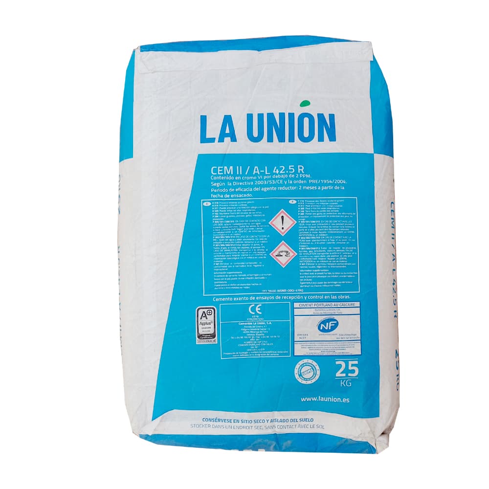 Cemento Portland con caliza CEM II / A-L 42.5 R (25 kg / 55.1 lb) - Miniatura 2