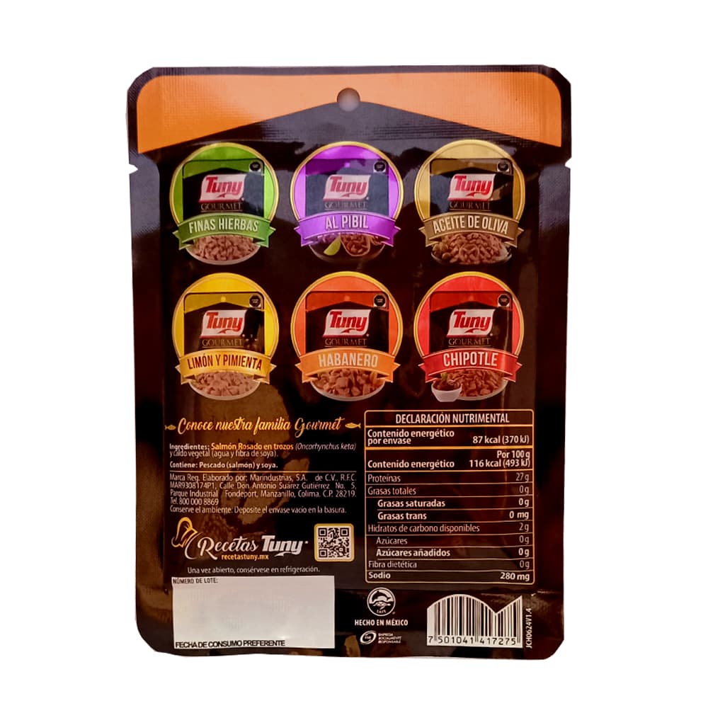 Salmón en agua clásico Tuny (75 g / 2.64 oz) - Miniatura 2