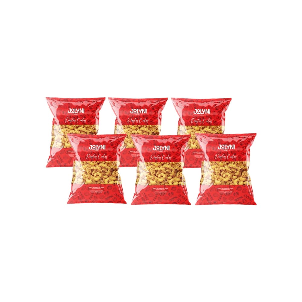Pastas cortas - codo Big Jolyni (6 x 400 g / 14.11 oz) - Miniatura 1