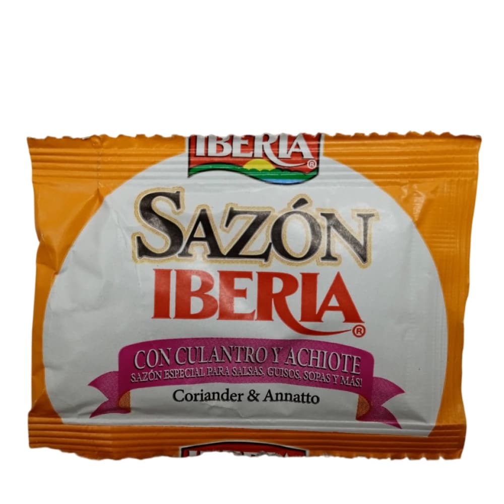Sazón con culantro y achiote Iberia (5 g) - Imagen 1