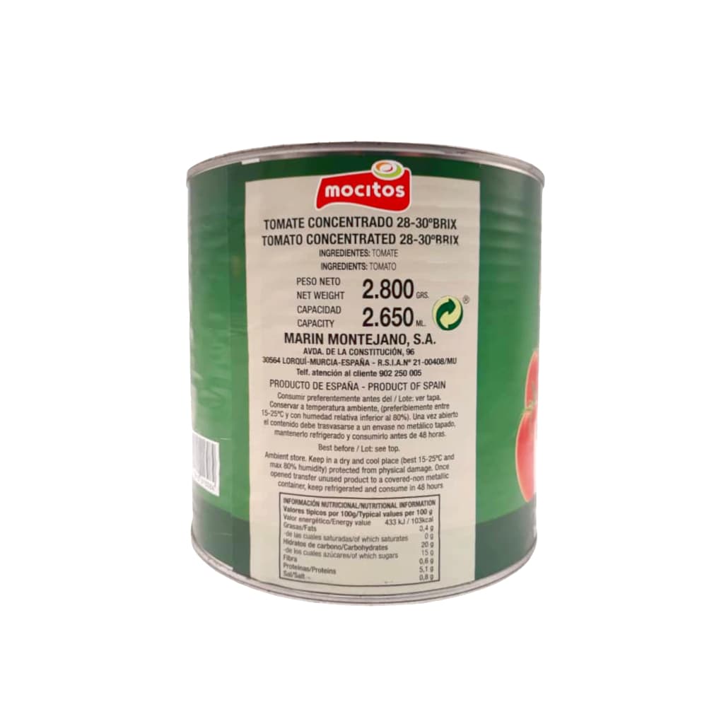 Tomate concentrado Mocitos (800 g / 1.76 lb) - Miniatura 2