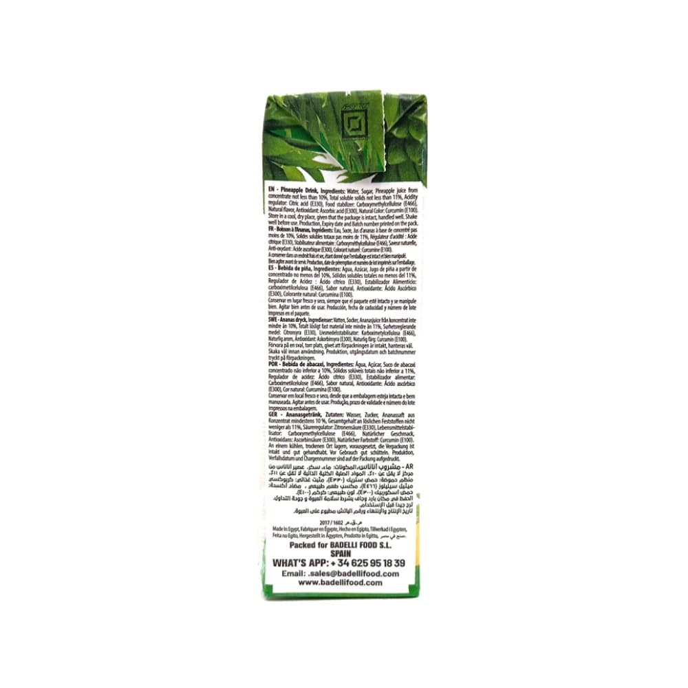 Jugo de piña Badelli (200 ml / 6.76 oz fl) - Miniatura 2