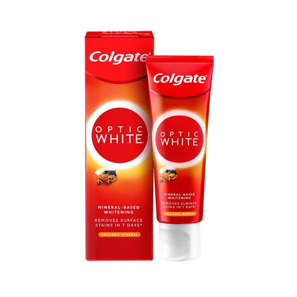 Pasta dental Volcanic Mineral Optic White Colgate (100 g / 3.52 oz) - Imagen 1