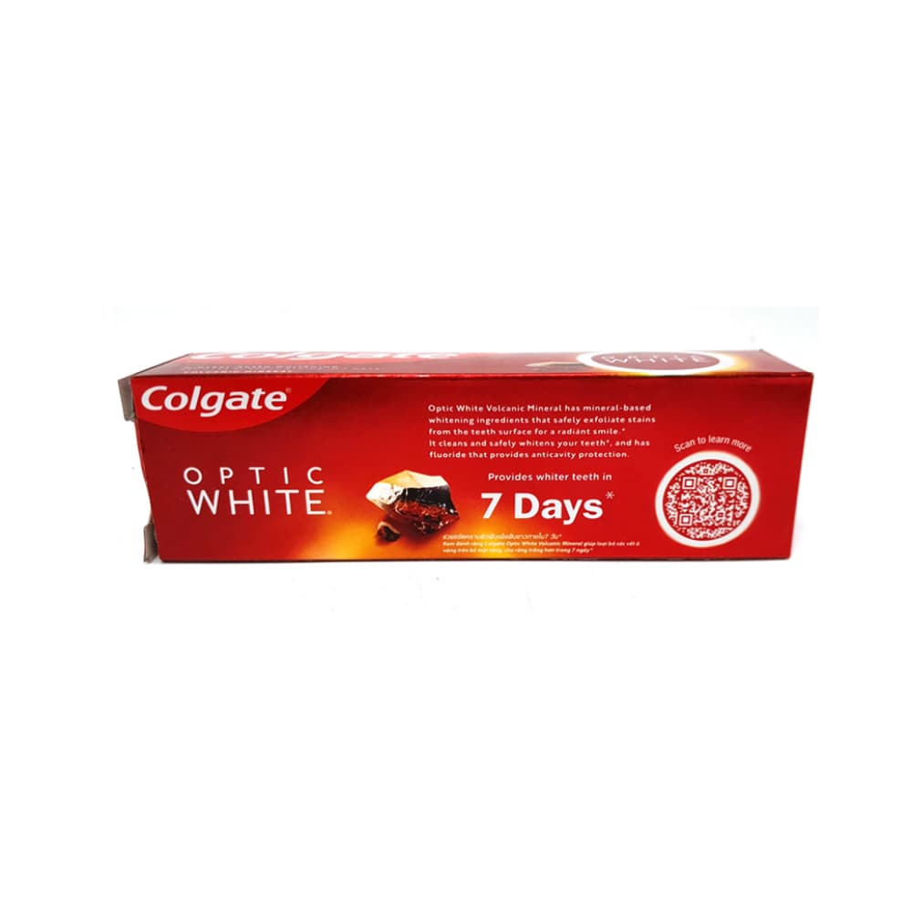 Pasta dental Volcanic Mineral Optic White Colgate (100 g / 3.52 oz) - Miniatura 2