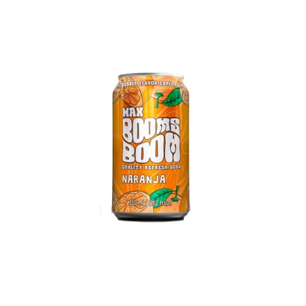 Refresco gaseado de naranja Max Booms Boom (6 x 330 ml) - Miniatura 3