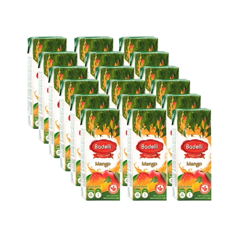 Jugo de mango Badelli (18 x 200 ml / 6.76 oz fl) - Miniatura 1