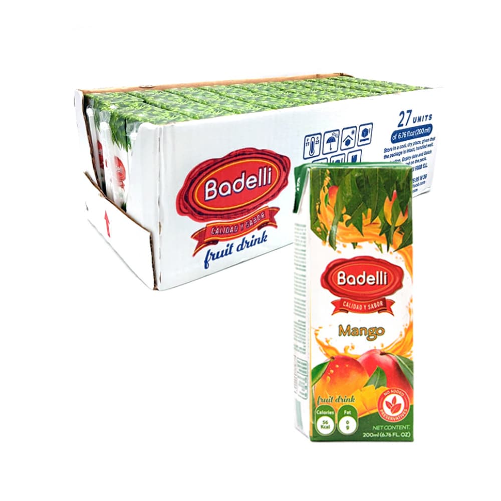 Jugo de mango Badelli (27 x 200 ml / 6.76 oz fl) - Miniatura 1