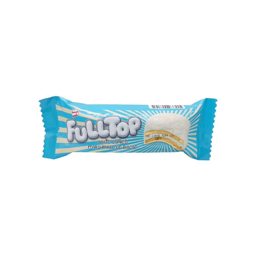 Galletas sándwich con cobertura blanca coco y malvavisco BIFA (57g / 2oz) - Imagen 1