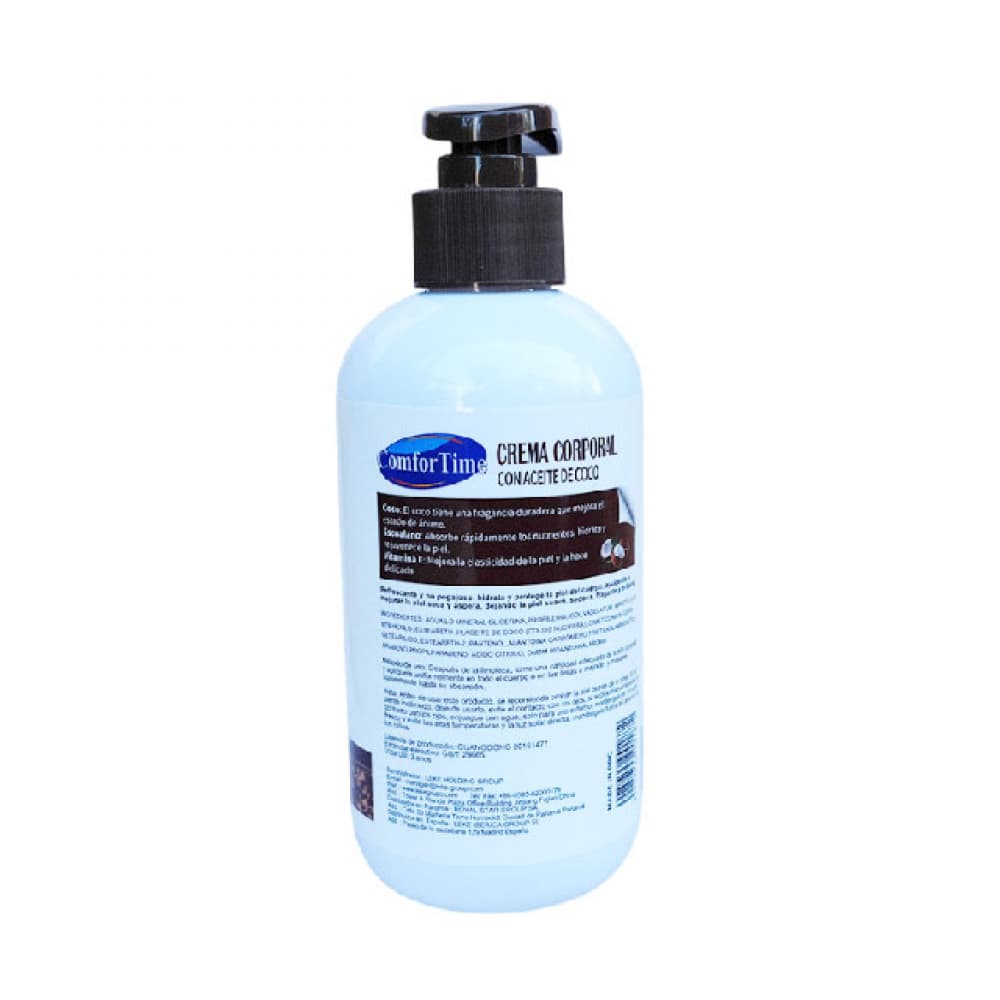 Crema corporal con aceite de coco (300 ml / 10.14 oz) - Miniatura 2