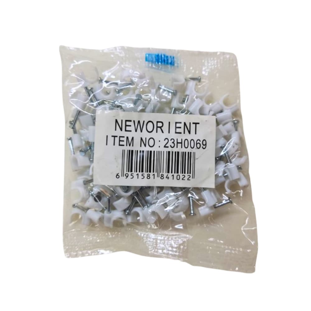 Clip de cable 5 mm Neworient (100 U) - Miniatura 2