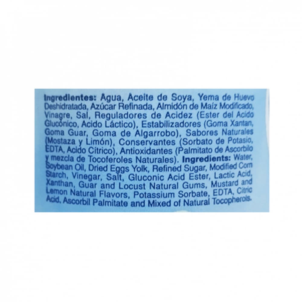 Mayonesa Manicera (454 g / 1 lb) - Miniatura 2