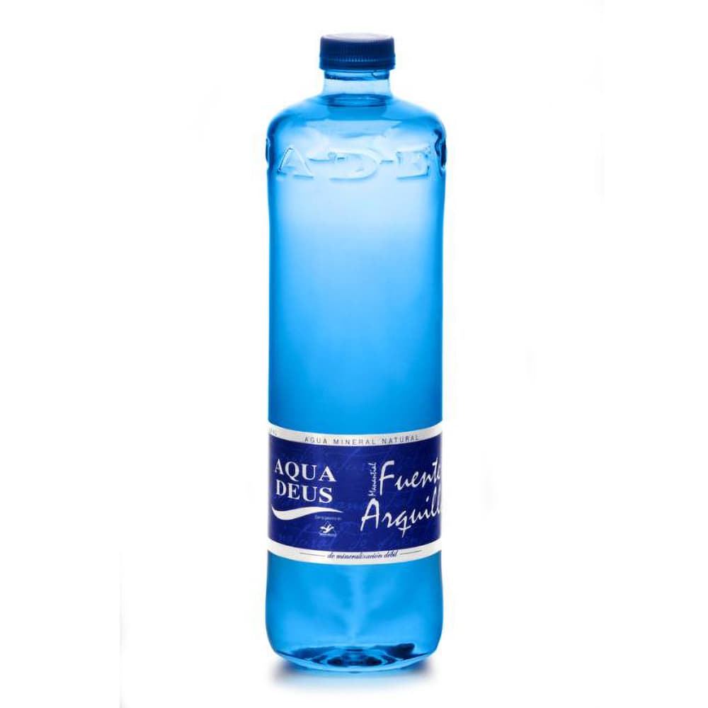 Agua mineral natural Gourmet Aquadeus (1 L) - Imagen 1