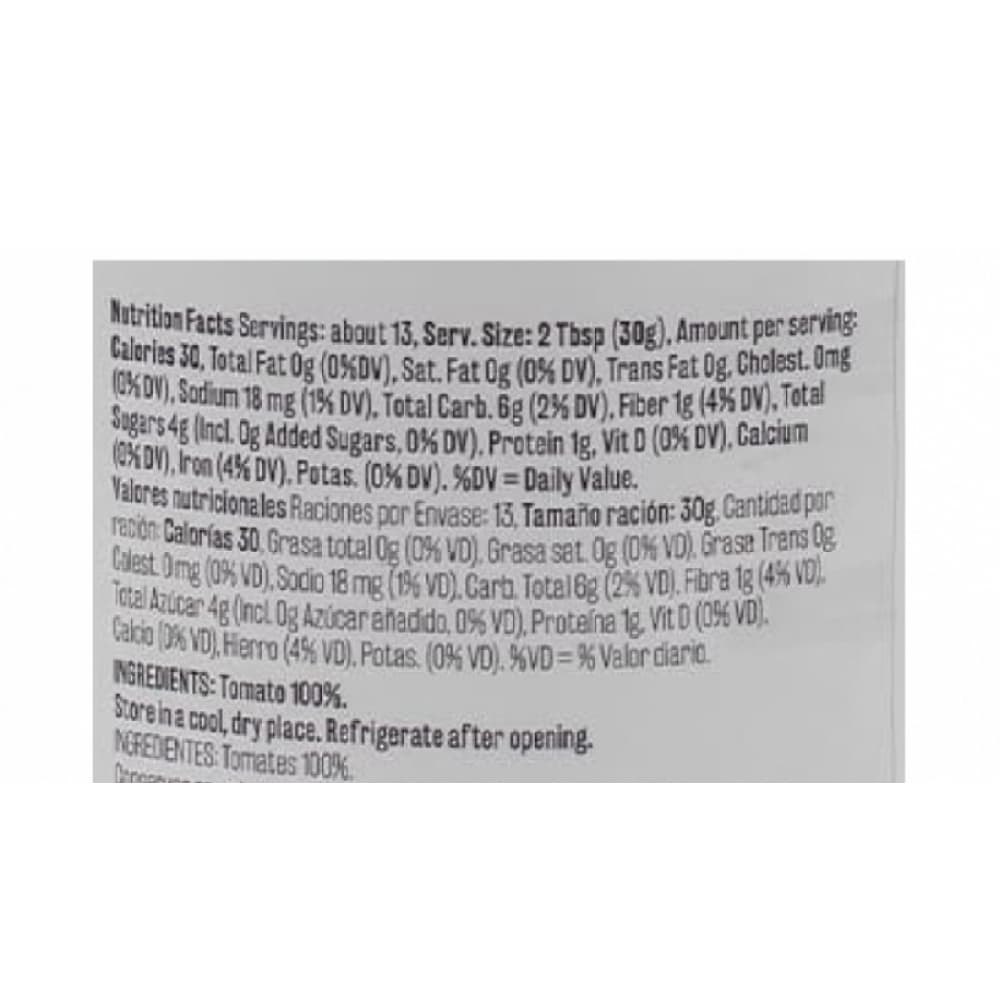 Pasta de tomate Vima Foods (400 g / 14 oz) - Miniatura 3