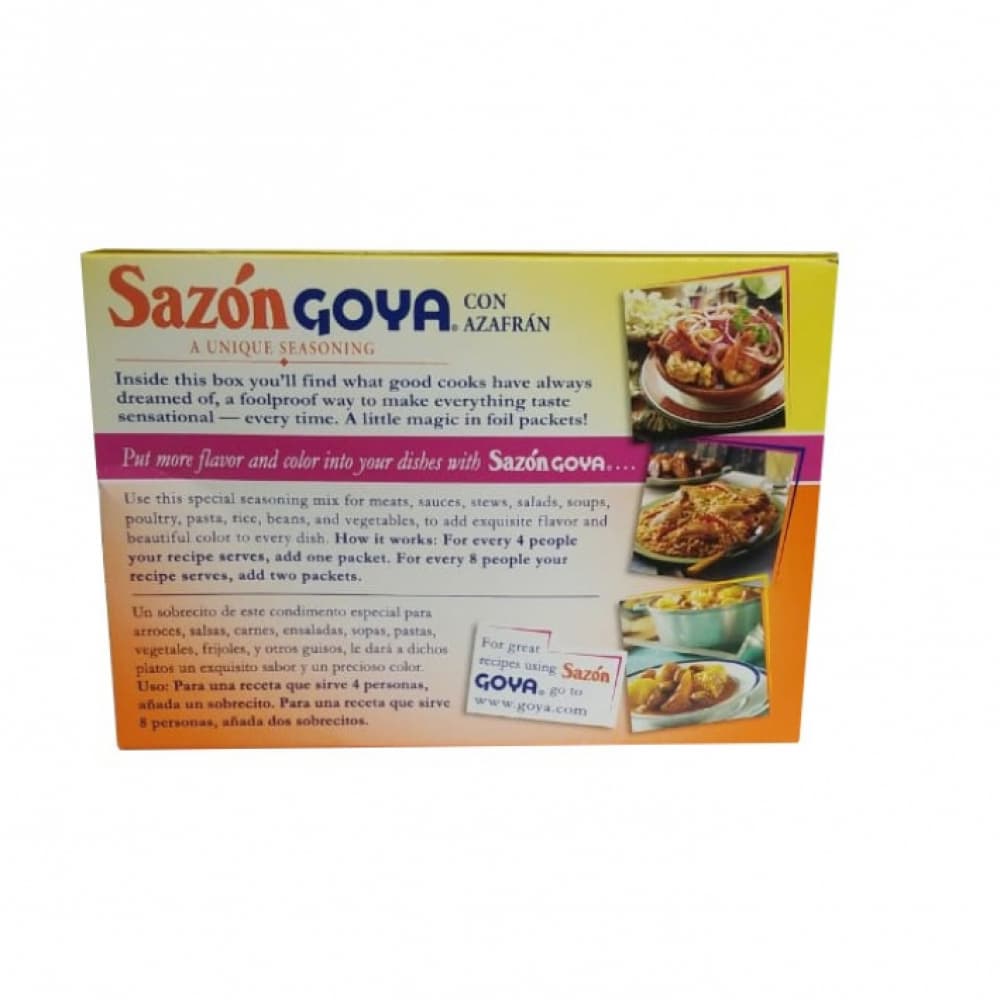 Sazón con azafrán Goya (100 g / 3.52 oz) - Miniatura 3