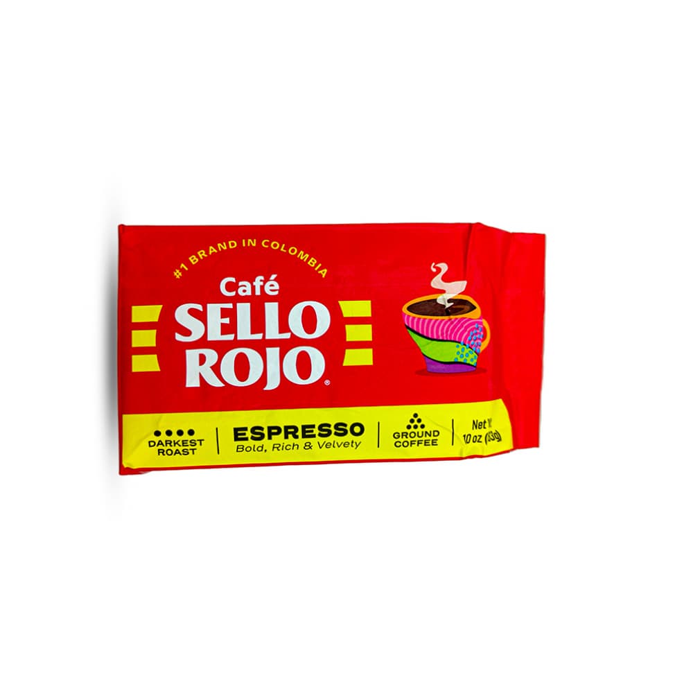 Café espresso colombiano Sello Rojo (283 g / 10 oz) - Imagen 1