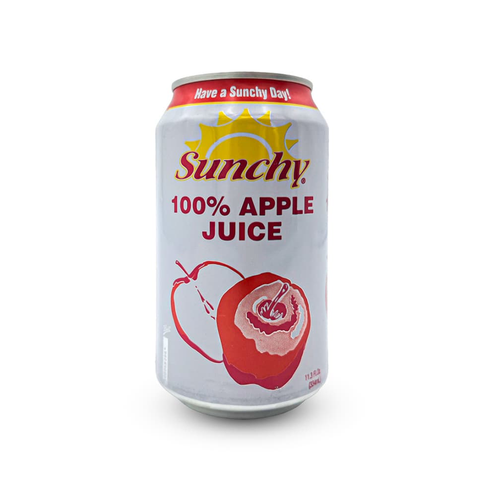 Jugo de manzana Sunchy (334 ml / 11.3 oz fl) - Imagen 1