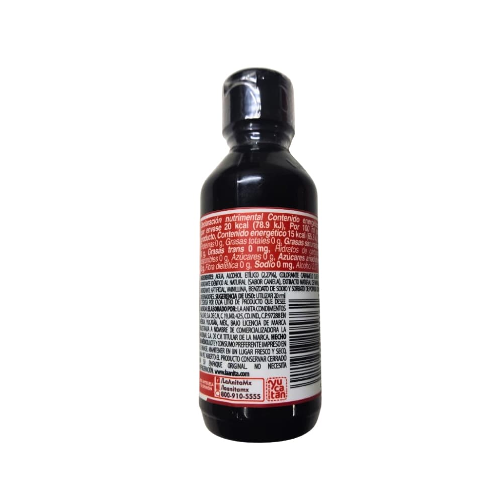 Esencia de vainilla sabor canela La Anita (120 ml / 4.2 fl. oz) - Miniatura 2