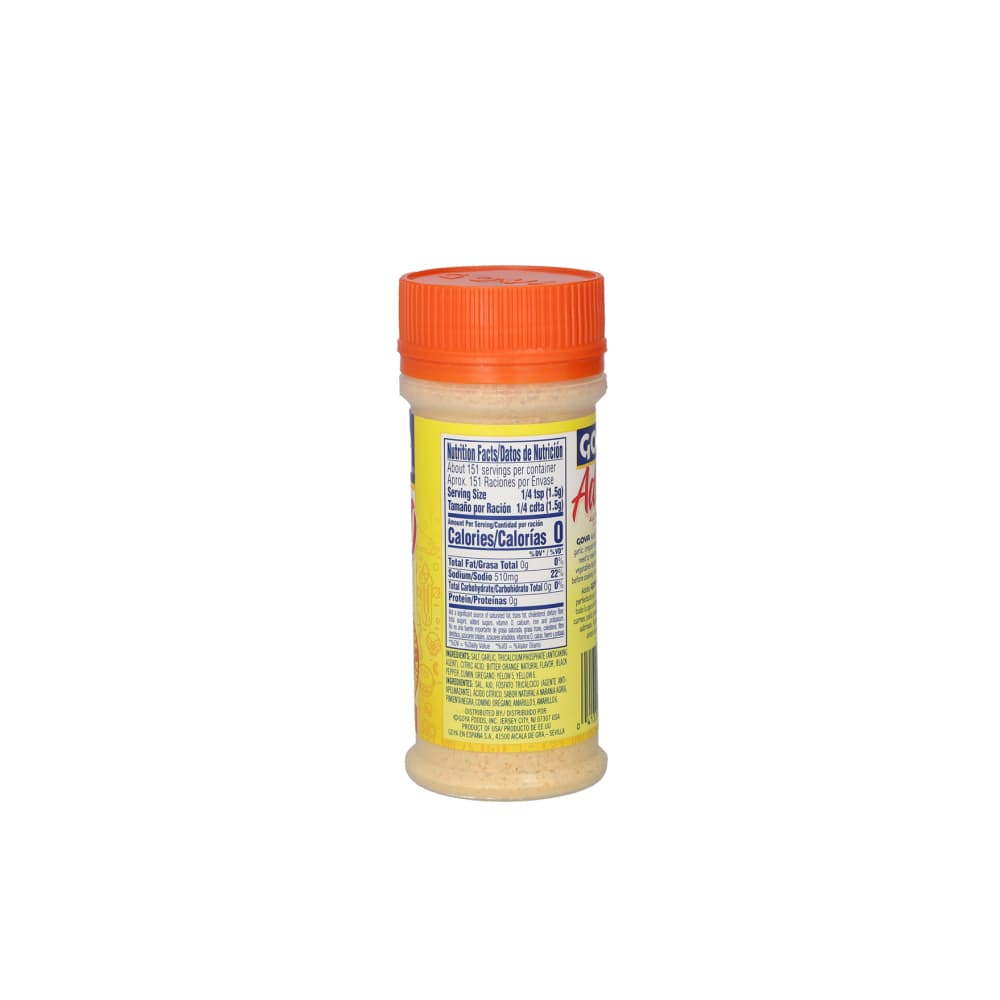 Sazonador con naranja agria Goya (226 g / 8 oz) - Miniatura 3