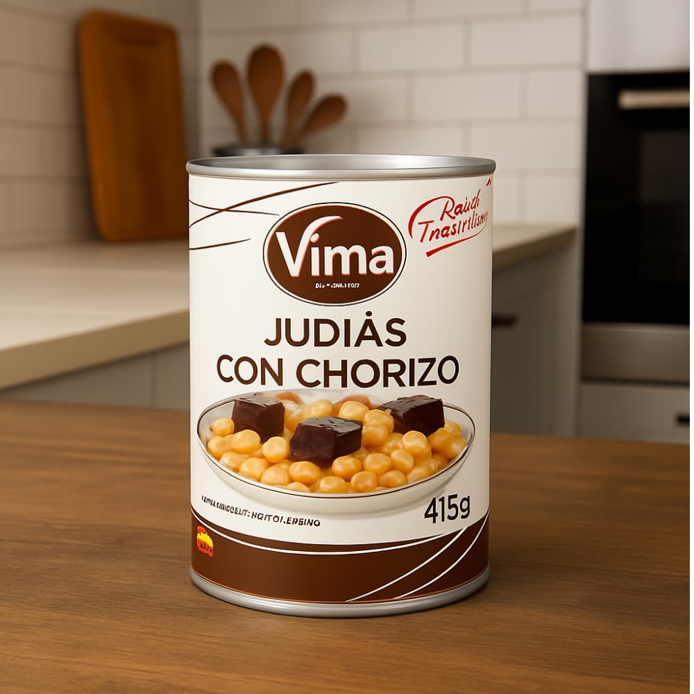 Judías con chorizo Vima Foods (415 g / 14.63 oz) - Miniatura 2