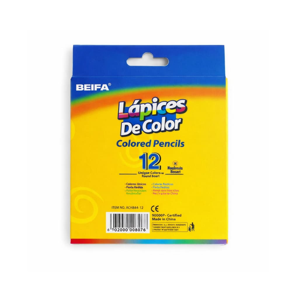 Lápices de colores Beifa (12 U) - Miniatura 2