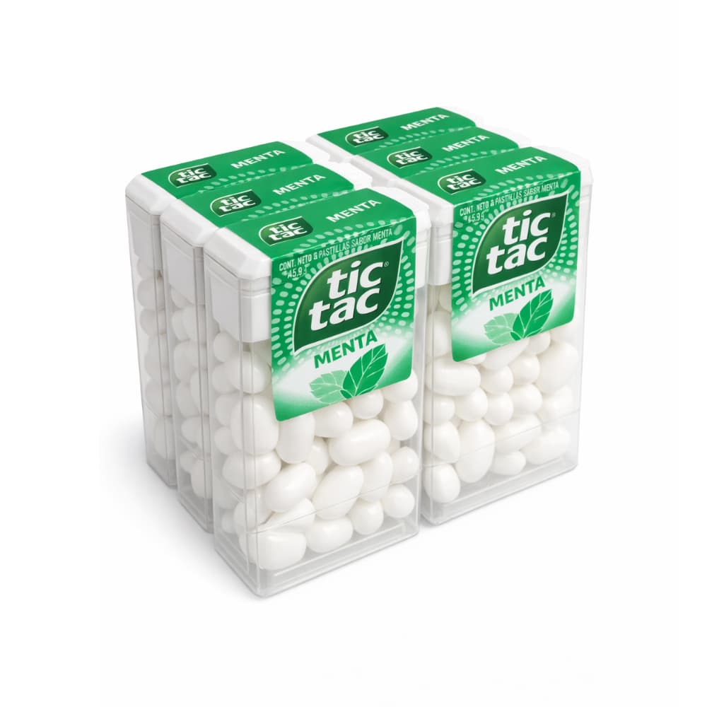 Pastillas sabor menta Tic Tac (6 x 14.5 g) - Miniatura 1