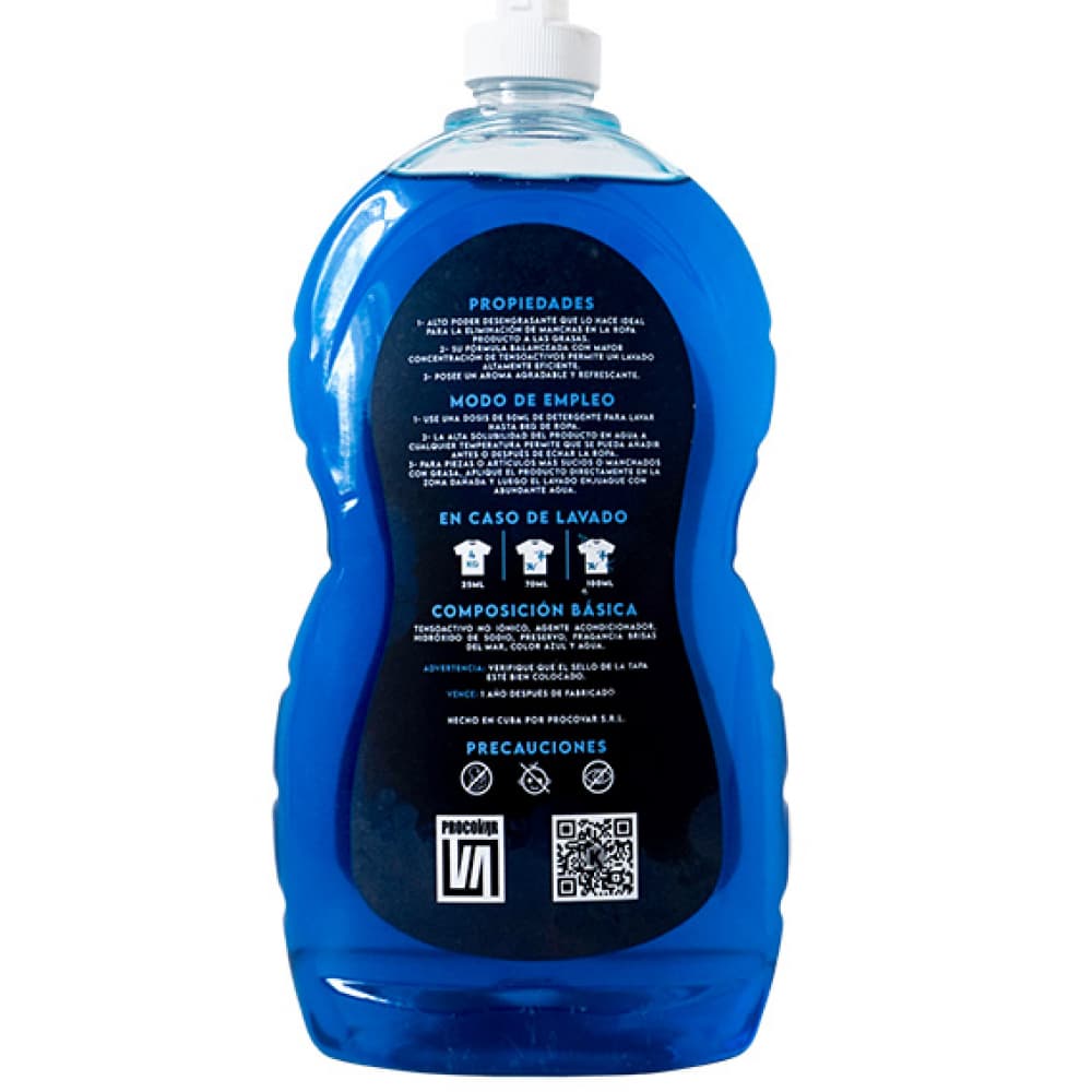 Combo: Detergente líquido Kapital Multiuso (750ml)1U + Detergente líquido Kapital Lavar (1lt) 2U - Miniatura 3