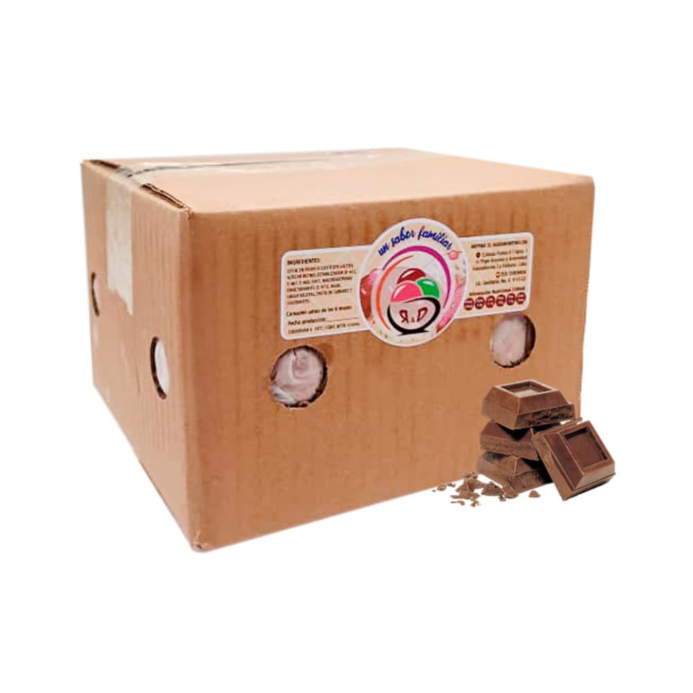 Helado sabor chocolate R&D (4 L) - Miniatura 4