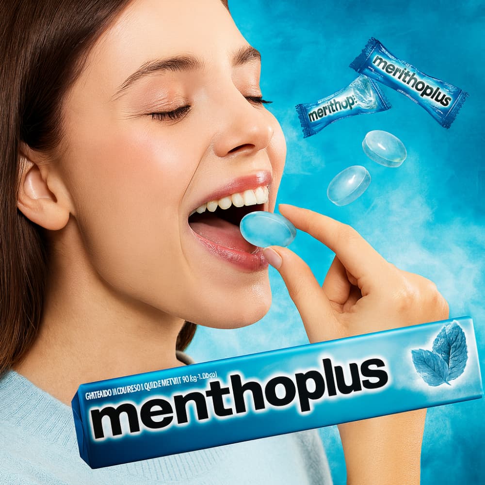 Caramelos duros sabor mentol y eucalipto Menthoplus (30.6 g / 1.08 oz) - Miniatura 3